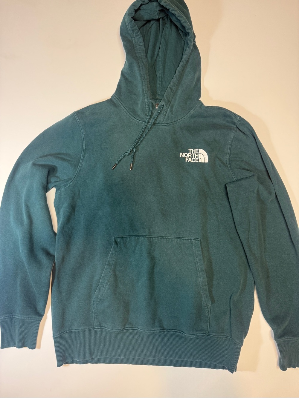 The North Face Men's Teal Green Pullover Hoodie‎